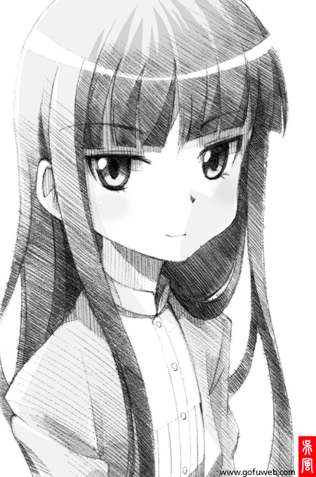shirakiin ririchiyo (inu x boku ss) drawn by gofu