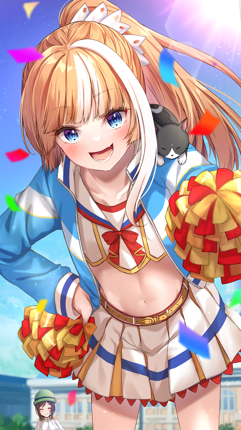 hayakawa tazuna and akikawa yayoi (umamusume) drawn by merxkialis