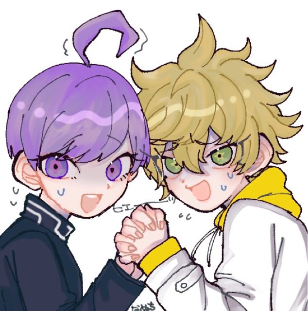 yuma kokohead and desuhiko thunderbolt (master detective archives: rain code) drawn by nanuti_kun
