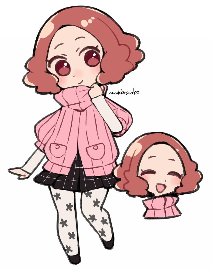 okumura haru (persona and 1 more) drawn by do_m_kaeru