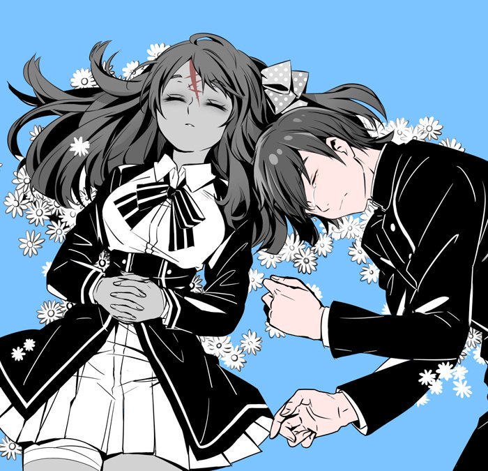 minamoto sakura and tatsumi koutarou (zombie land saga) drawn by da_huang