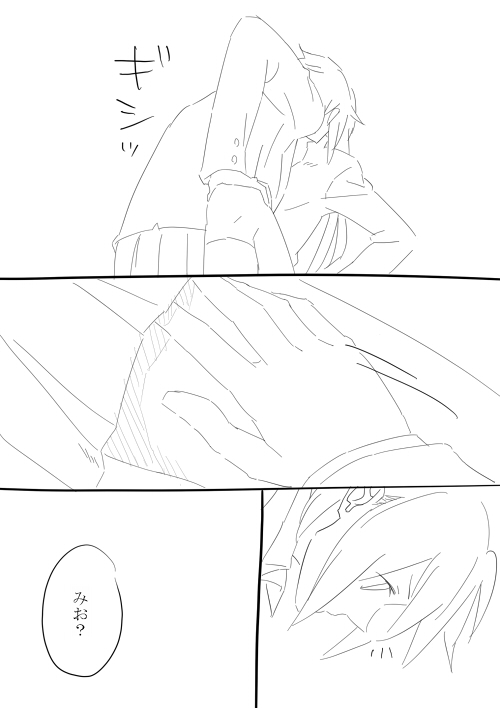 akiyama mio and tainaka ritsu (k-on!) drawn by yu_(msgs)