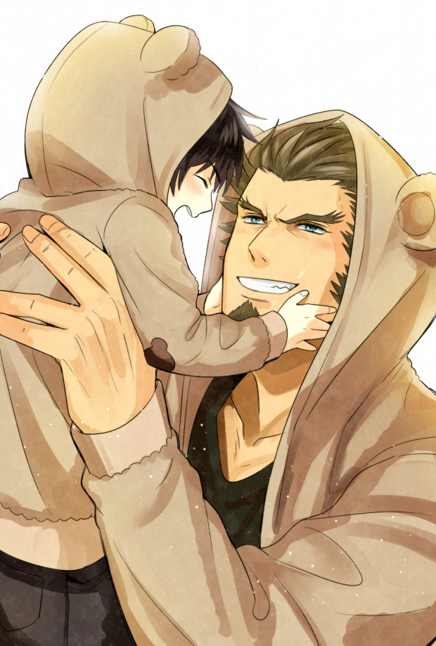 ein dalton and crank zent (gundam and 1 more) drawn by kajiwara_io
