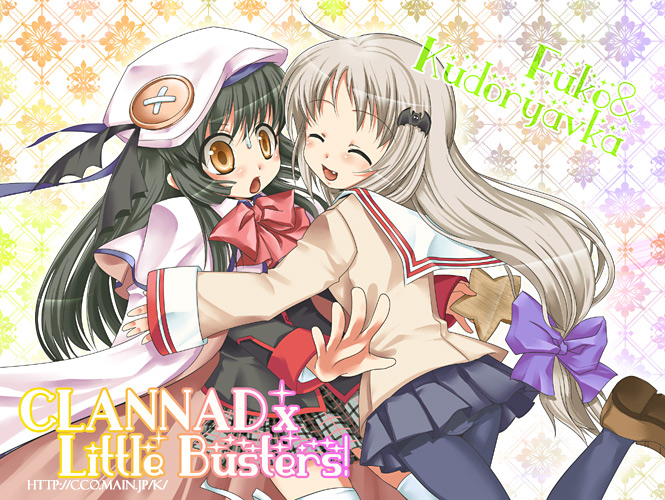 noumi kudryavka and ibuki fuuko (little busters! and 2 more) drawn by kyouhei