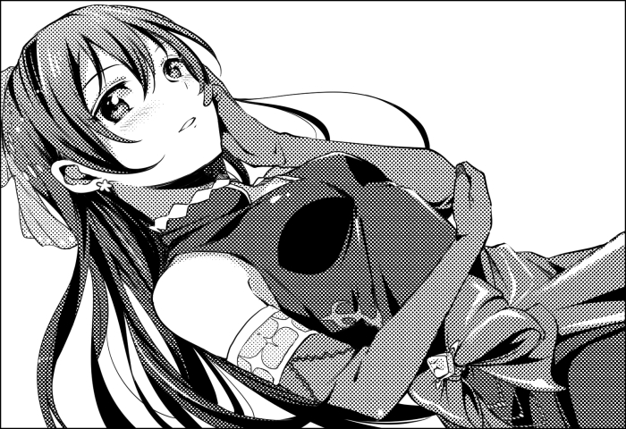 sonoda umi (love live! and 1 more) drawn by kamekoya_sato