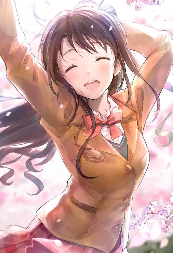 shimamura uzuki (idolmaster and 1 more) drawn by takeashiro