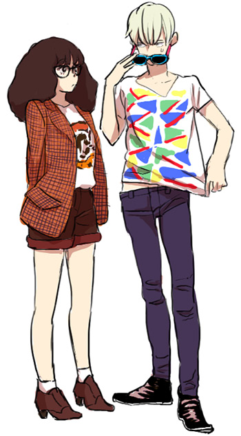 hermione granger and draco malfoy (wizarding world and 1 more) drawn by maiko_(setllon)
