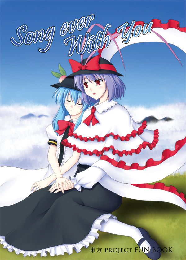 hinanawi tenshi and nagae iku (touhou) drawn by isaki_(gomi)