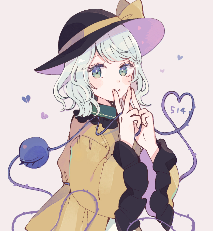 komeiji koishi (touhou) drawn by mozukuzu_(manukedori)