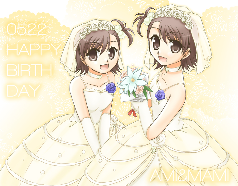 futami mami and futami ami (idolmaster and 1 more) drawn by fujieda_miyabi