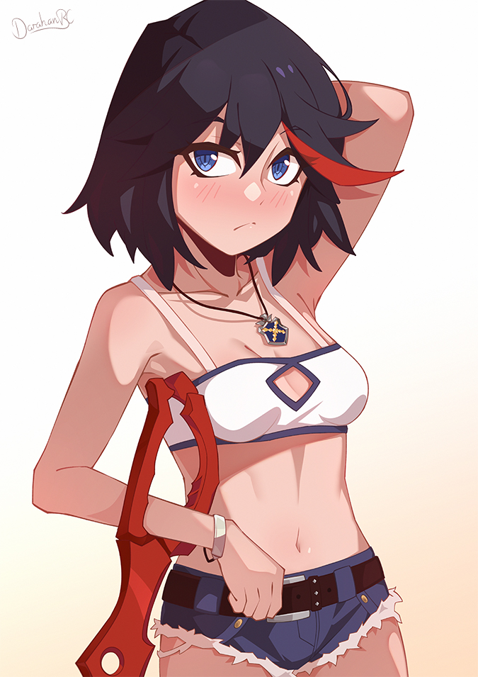 matoi ryuuko and mordred (fate and 3 more) drawn by darahan
