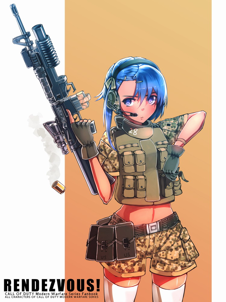 vasquez (call of duty and 1 more) drawn by siqi_(miharuu)