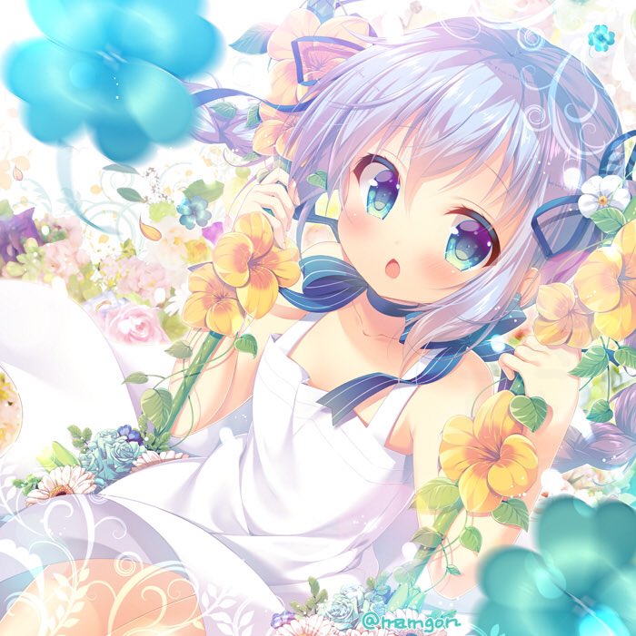kafuu chino (gochuumon wa usagi desu ka?) drawn by mitsumomo_mamu