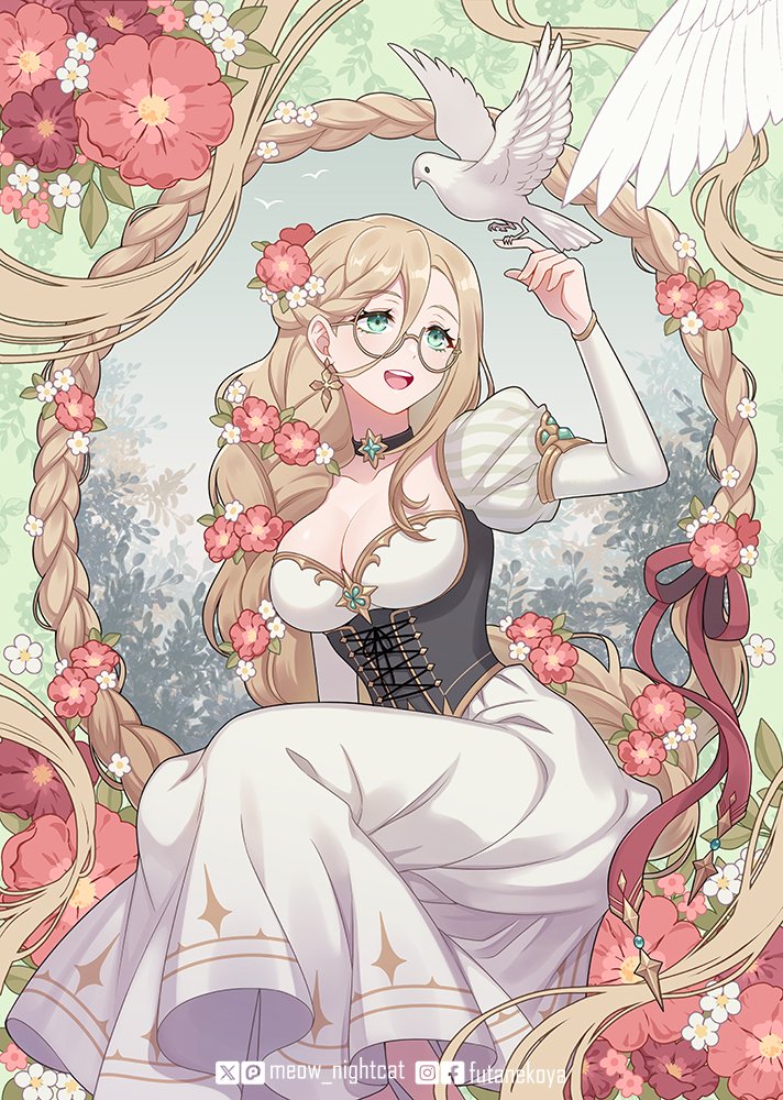 aia amare (nijisanji and 2 more) drawn by nightcat