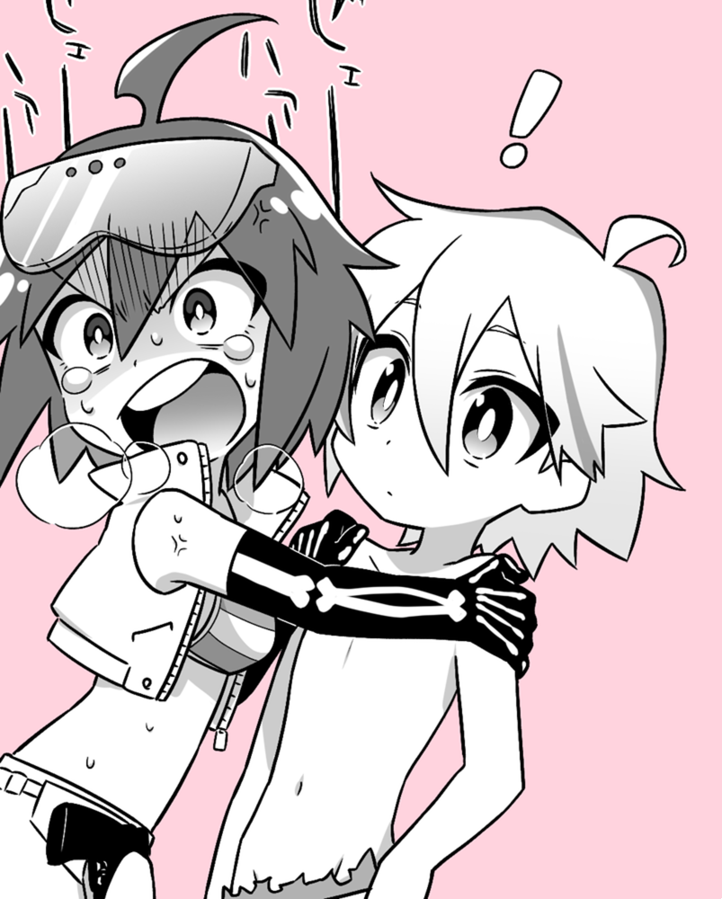 luluco, alpha omega nova, and trigger-chan (uchuu patrol luluco) drawn by mt.somo