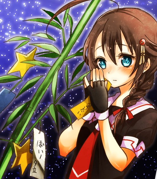 shigure and shigure kai ni (kantai collection) drawn by mashiro_aa