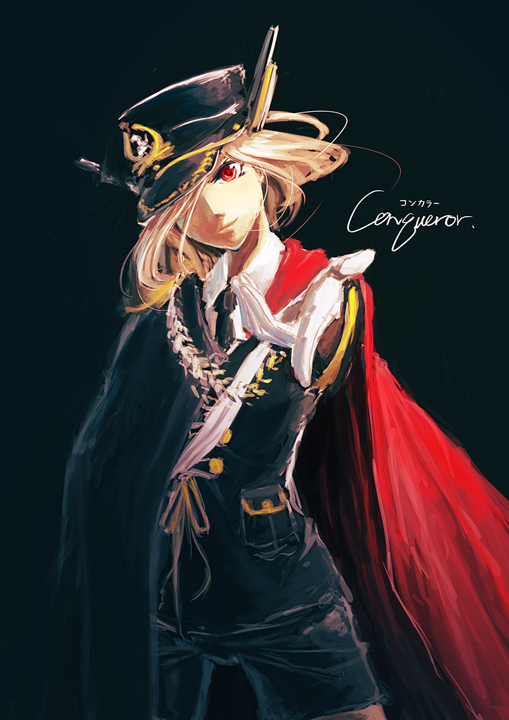 hms conqueror (original and 1 more) drawn by samidare_(okayou)