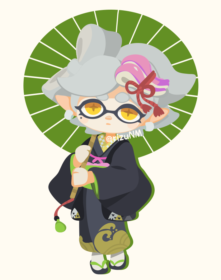 marie (splatoon and 1 more) drawn by rizu_(rizunm)