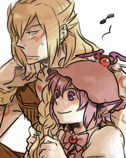 mystia lorelei and yami no agito (touhou and 4 more) drawn by emu_(losspass)