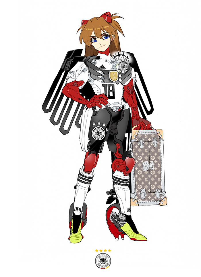 souryuu asuka langley (neon genesis evangelion and 2 more) drawn by yu_yanshu