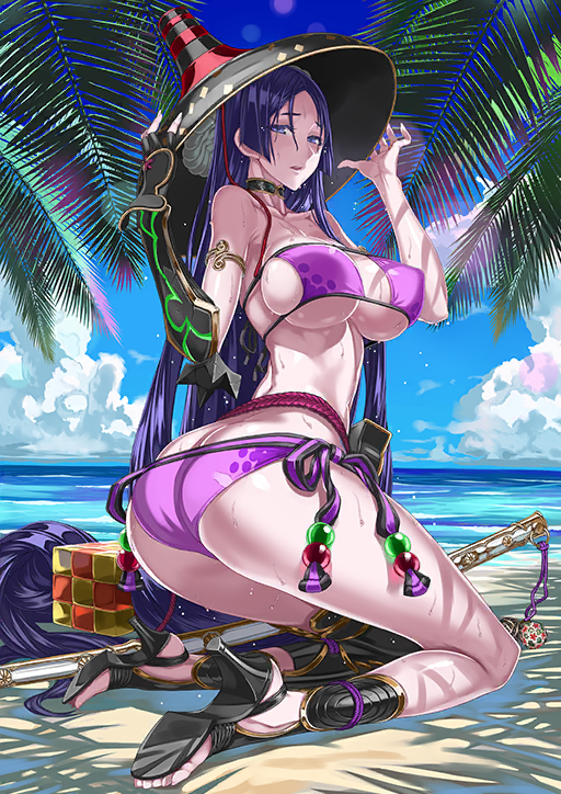 minamoto no raikou (fate and 1 more) drawn by honjou_raita