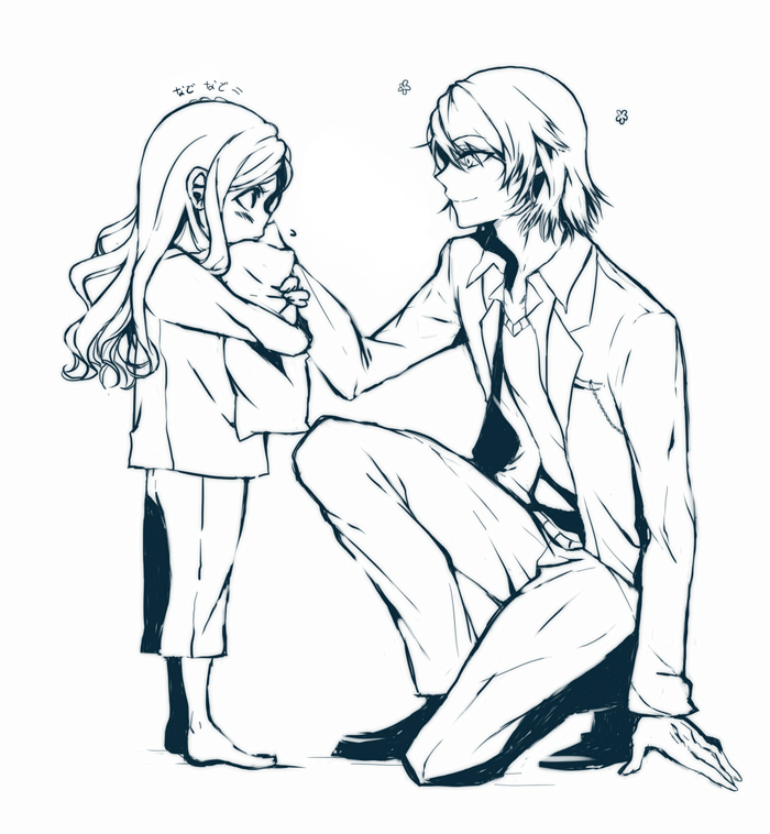 mugino shizuri and kakine teitoku (toaru majutsu no index) drawn by gung