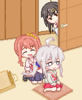 oyama mahiro, oyama mihari, and hozuki kaede (onii-chan wa oshimai!) drawn by aki_magure