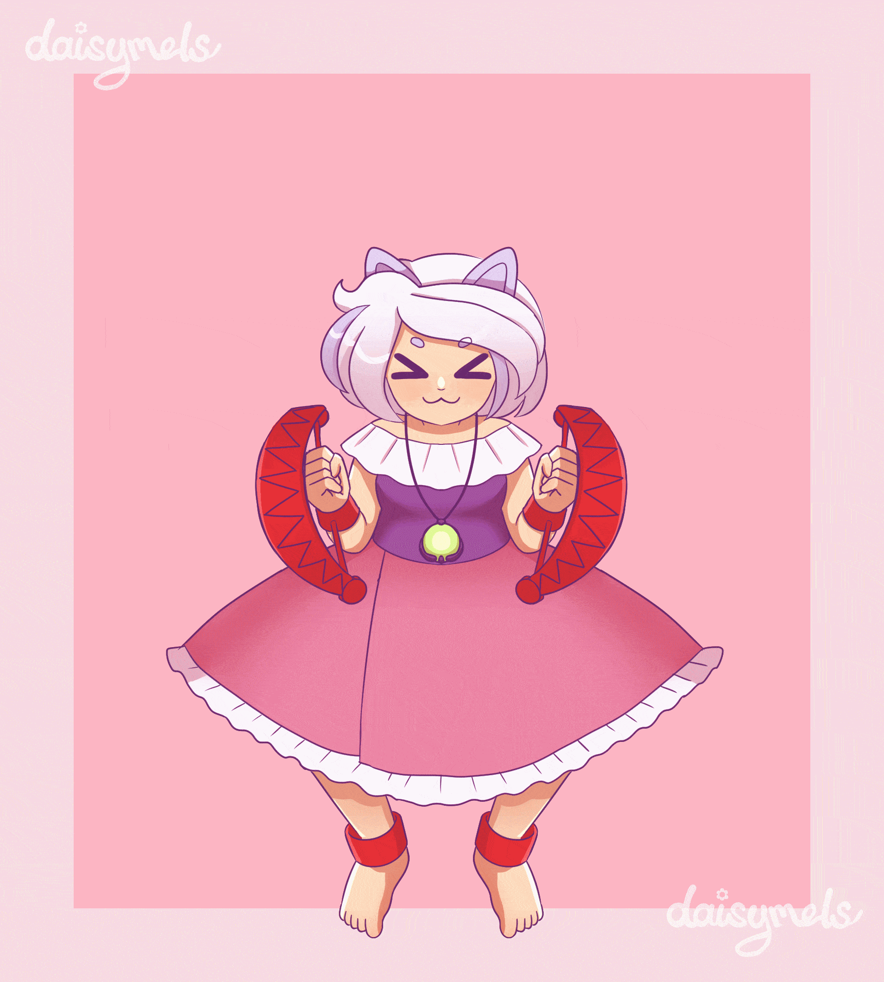 mitsugashira enoko (touhou and 1 more) drawn by daisymels