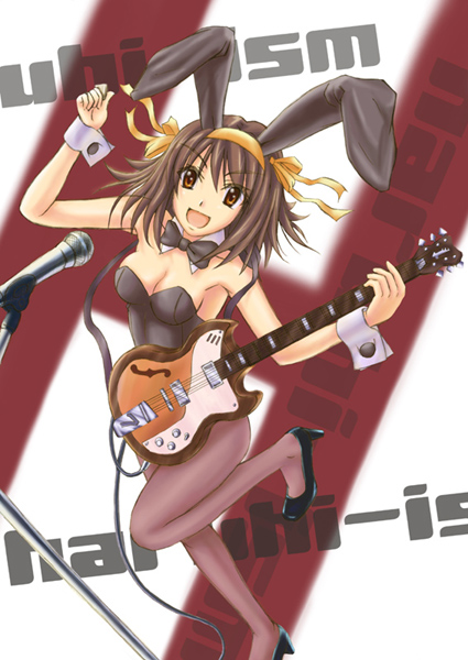 suzumiya haruhi (suzumiya haruhi no yuuutsu) drawn by narendo