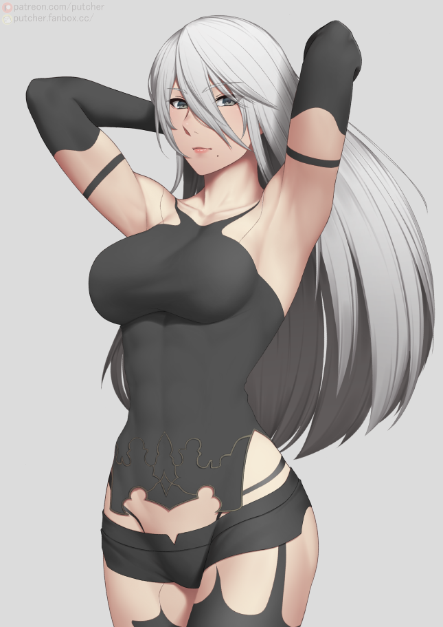 a2 (nier and 1 more) drawn by putcher