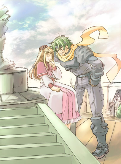 zed and aura (wild arms and 1 more) drawn by minazuki_kurisu