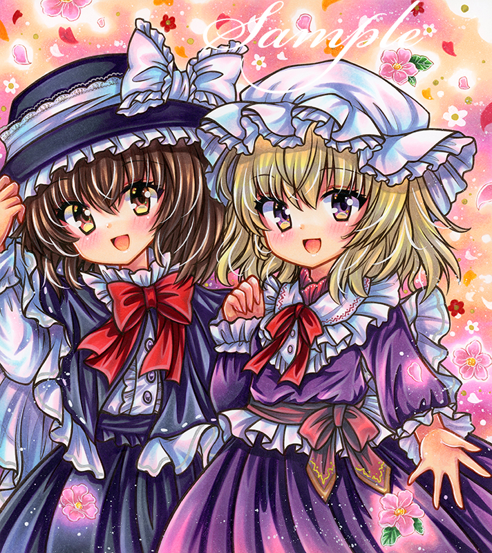 usami renko and maribel hearn (touhou) drawn by rui_(sugar3)