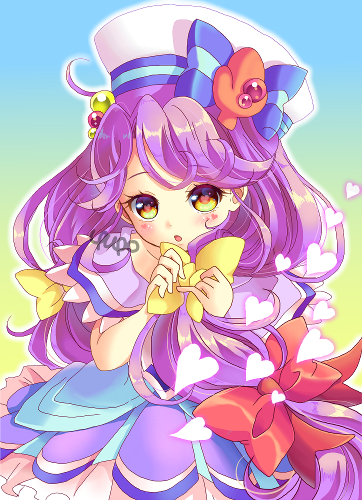 suzumura sango and cure coral (precure and 1 more) drawn by yupo_(yupo4069)