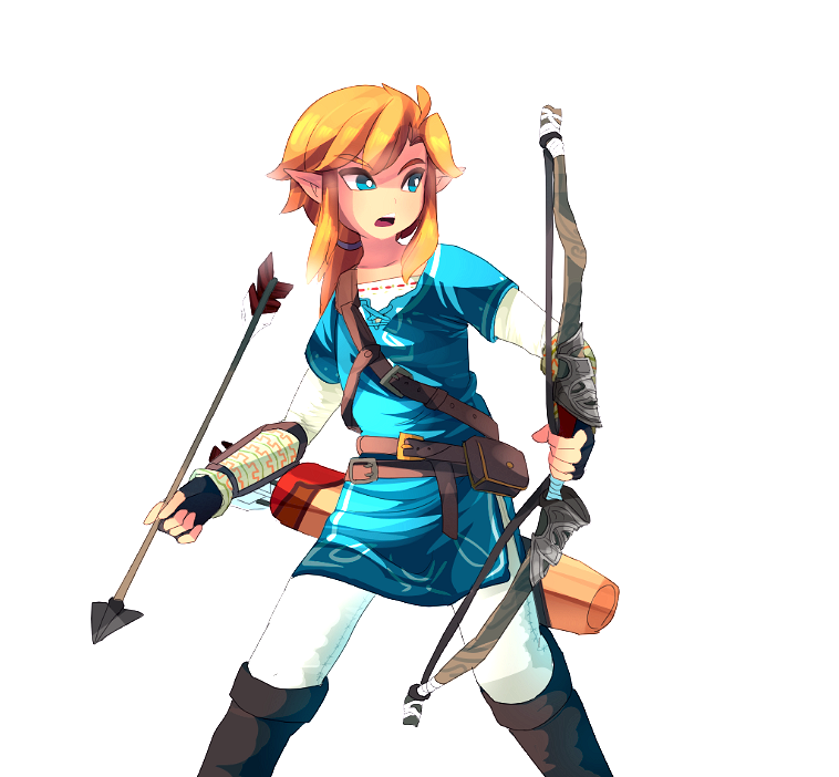 link (the legend of zelda and 1 more) drawn by umi_kemushi