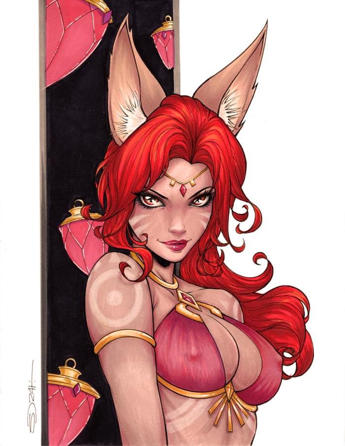 satrana (afk and 1 more) drawn by sorahsuhng
