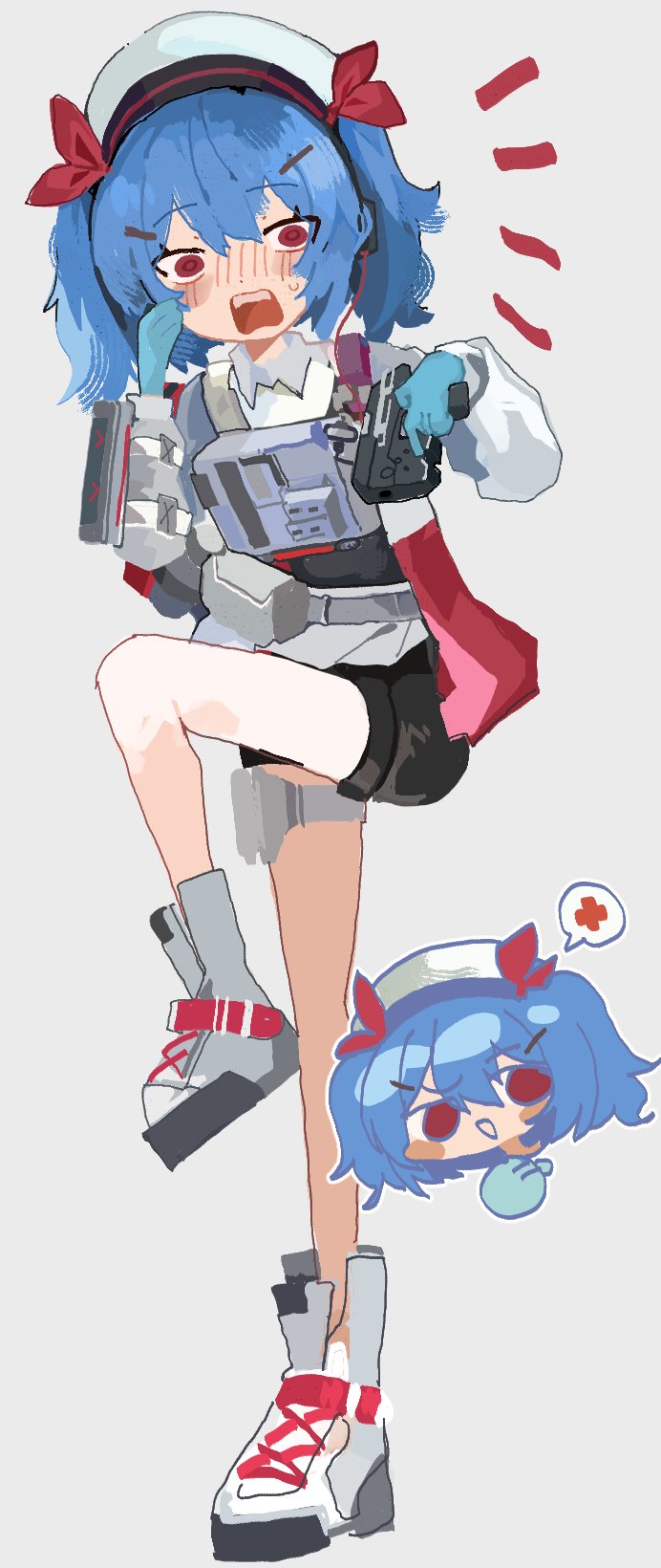 colphne (girls' frontline and 1 more) drawn by odmised