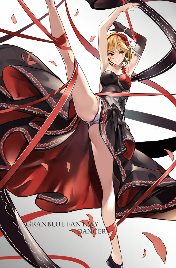 djeeta and dancer (granblue fantasy) drawn by fang_xue_jun