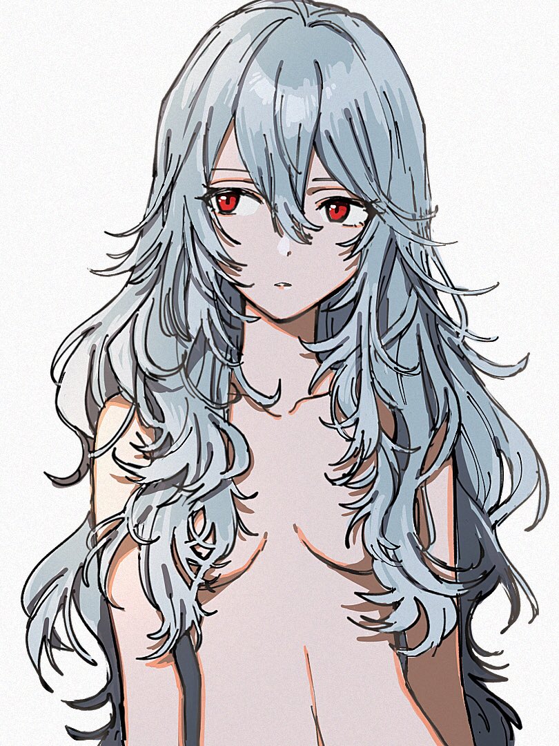 ayanami rei (neon genesis evangelion and 2 more) drawn by iwawa