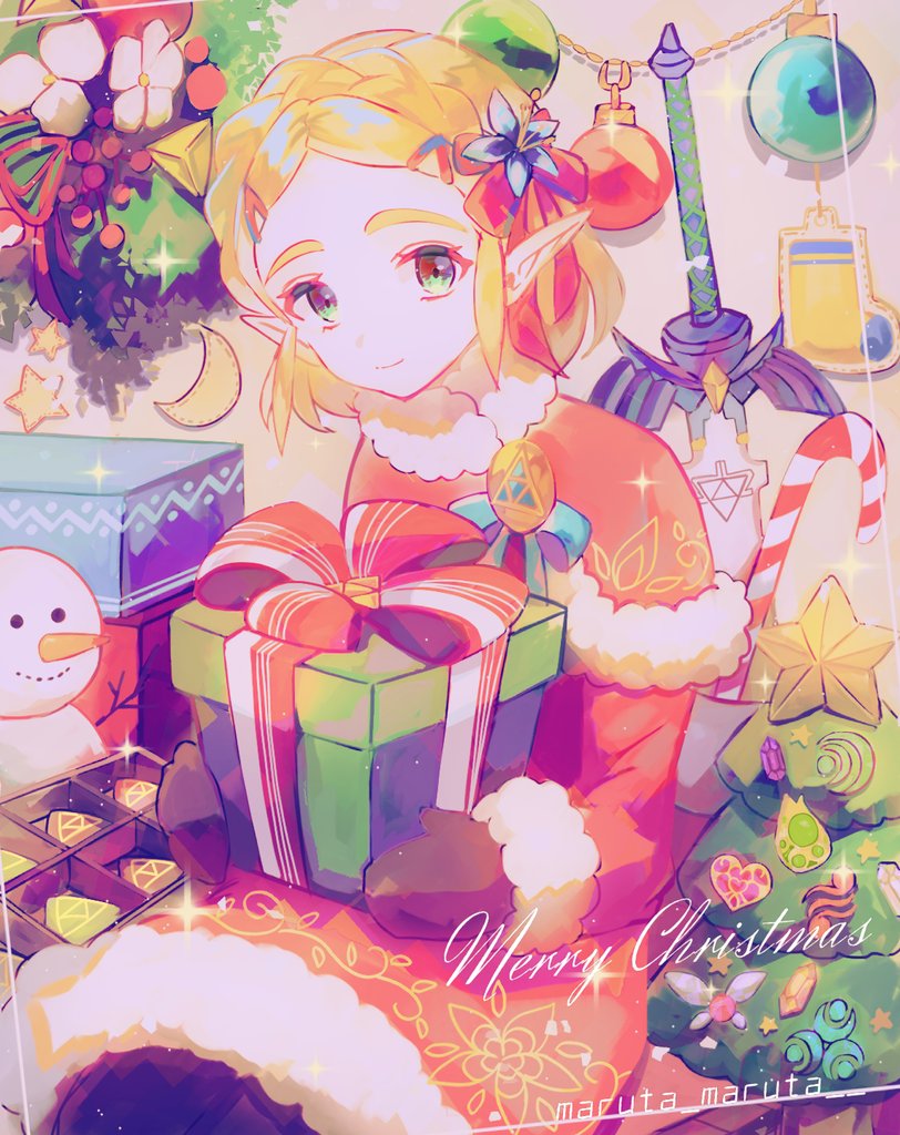 princess zelda (the legend of zelda and 1 more) drawn by maruta_maruta