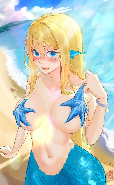 the little mermaid (andersen's fairy tales) drawn by bianhuashidapiaoliang