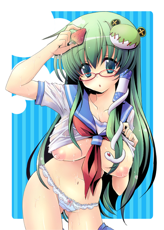 kochiya sanae (touhou) drawn by asai_ichiko