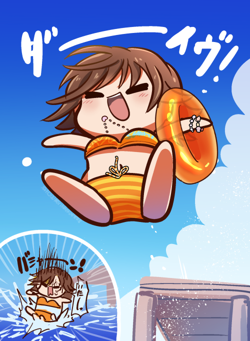 honda mio (idolmaster and 1 more) drawn by morikinoko