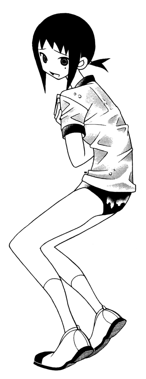 kaga ai (sayonara zetsubou sensei) drawn by kumeta_kouji