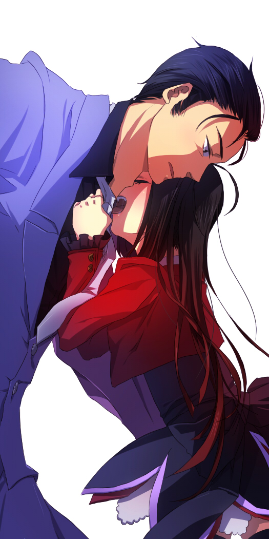 belphegor and ushiromiya rudolf (umineko no naku koro ni) drawn by kururi