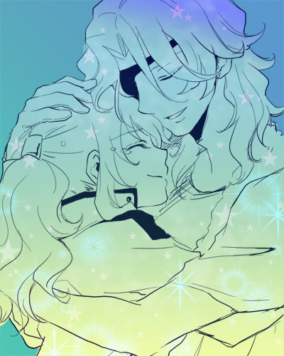 feldt grace and lockon stratos (gundam and 1 more) drawn by plum_(arch)