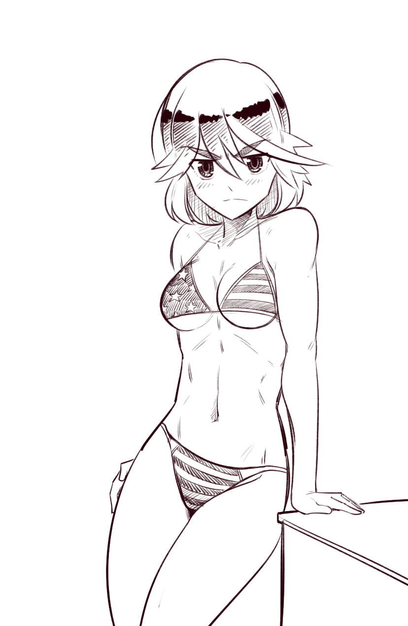 matoi ryuuko (kill la kill) drawn by boa_(brianoa)