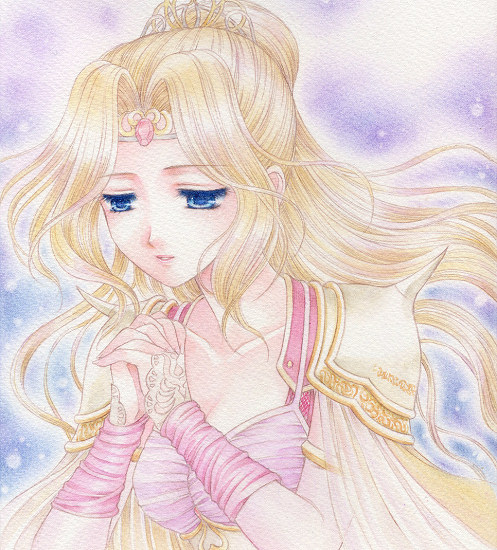 rosa farrell (final fantasy and 1 more) drawn by yukiou