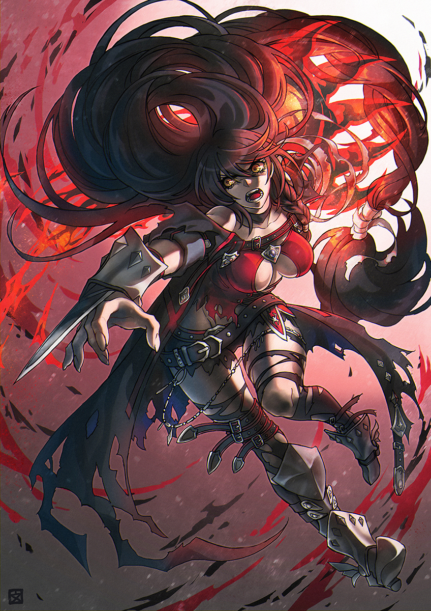 velvet crowe (tales of and 1 more) drawn by daoli
