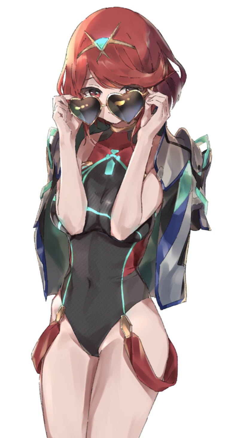 pyra (xenoblade chronicles and 1 more) drawn by epi_zero