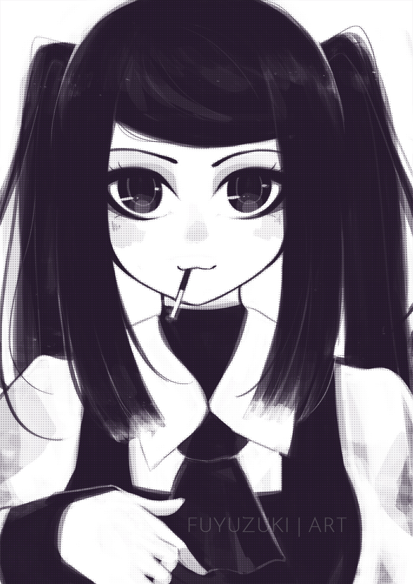 jill stingray (va-11 hall-a) drawn by fuyuzuki_art